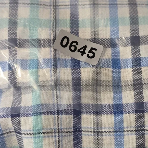 US Polo Assn 2XL Short Sleeve Shirt Plaid Button‎ Down 100% Cotton - Picture 8 of 8